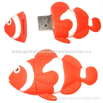 Popular USB Memory Stick in Fish Shape